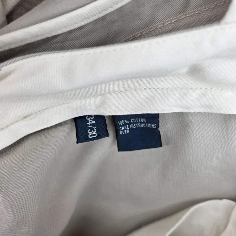 Polo Ralph Lauren Prospect Pant Mens 34x30 Tan Khaki Cotton Straight Chino
